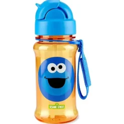 Skip Hop - Copo com canudinho infantil Vila Sésamo com canudo, garrafa de canudo, 12 onças, monstro de biscoito Online