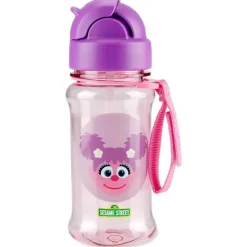 Skip Hop - Copo com canudinho infantil Vila Sésamo com canudo, garrafa de canudo, 12 onças, Abby Cadabby Online