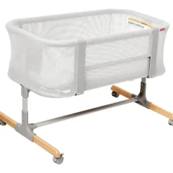 Skip Hop - Cozy-Up 2-em-1 Bedside Sleep &amp; Berço, Cinza Fashion