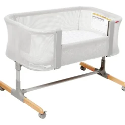 Skip Hop - Cozy-Up 2-em-1 Bedside Sleep &amp; Berço, Cinza Fashion