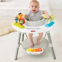 Skip Hop - Explore e muito mais Centro de atividades de 3 estágios Baby's View, branco Outlet