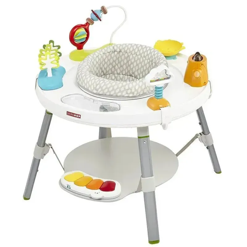 skip_hop__explore_e_muito_SKUFdrJvStq_4.webp Skip Hop - Explore e muito mais Centro de atividades de 3 estágios Baby's View, branco Outlet