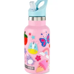 Skip Hop - Garrafa Cantina Infantil em Aço Inox, Rosa Clearance
