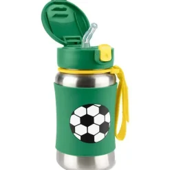 Skip Hop - Garrafa de palha de aço inoxidável Sparks, futebol Outlet