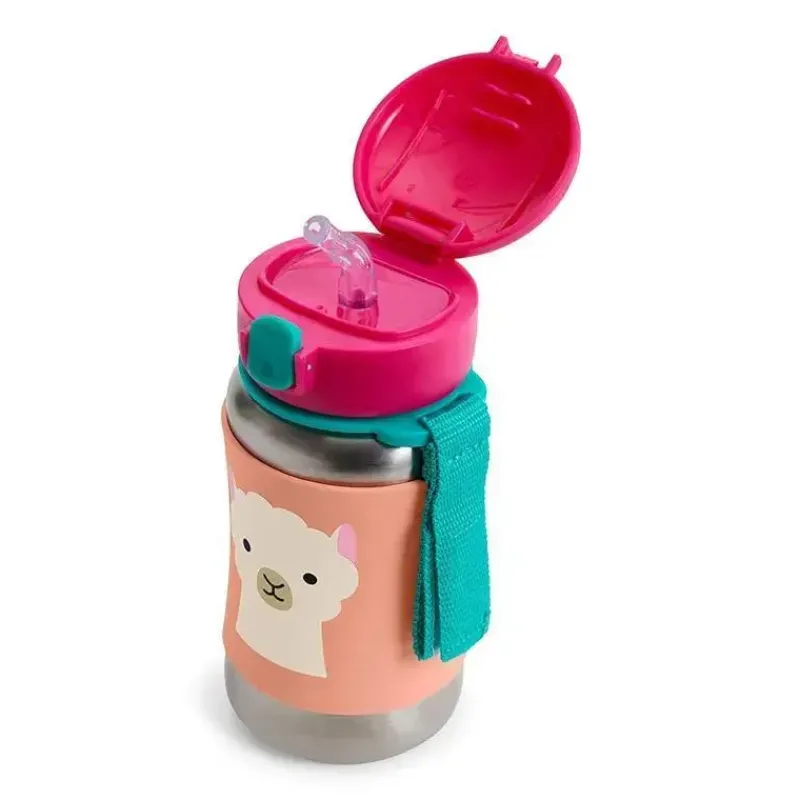 skip_hop__garrafa_de_palh_SKUh4hX0VOK_1.webp Skip Hop - Garrafa de palha de aço inoxidável Zoo, lhama Discount