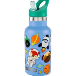Skip Hop - Garrafas de cantil de zoológico com adesivos, azul Discount
