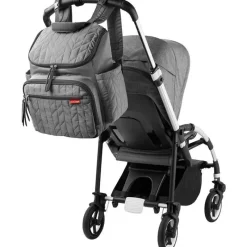 Skip Hop - Mochila Bolsa Fraldas Forma, Cinza Best