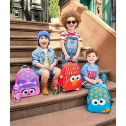 Skip Hop - Mochila infantil da Vila Sésamo, Monstro de Biscoito New