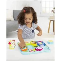 Skip Hop - O primeiro quebra-cabeça do bebê, Zoo Park - 8 peças e tabuleiro de quebra-cabeça Sale