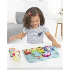Skip Hop - O primeiro quebra-cabeça do bebê, Zoo Park - 8 peças e tabuleiro de quebra-cabeça Sale