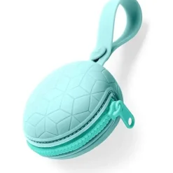 Skip Hop - Porta-chupeta de silicone, azul-petróleo Fashion