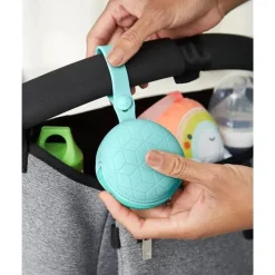 Skip Hop - Porta-chupeta de silicone, azul-petróleo Fashion