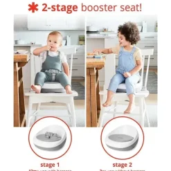 Skip Hop - Reforço de assento elegante, cinza e branco Online