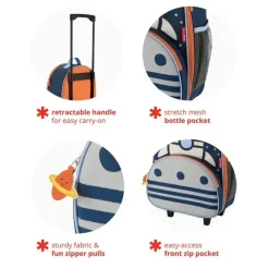 Skip Hop - Spark Style Luggage, Rocketship Clearance