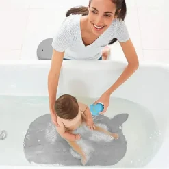 Skip Hop - Tapete de Banho Antiderrapante Cinza Moby Outlet