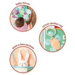 Skip Hop - Tapete Farmstand Tummy Time Fashion