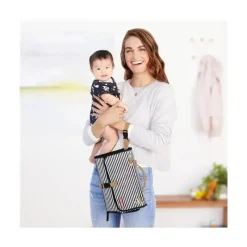 Skip Hop - Trocador portátil para bebês, preto e branco Outlet