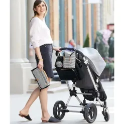 Skip Hop - Trocador portátil para bebês, preto e branco Outlet