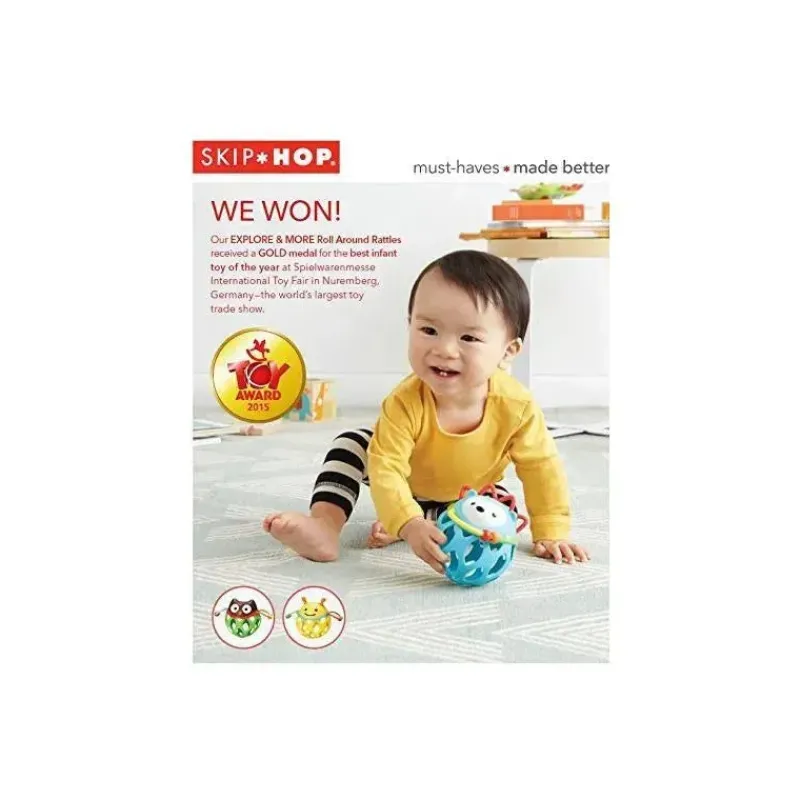 skip_hop_explore_e_mais_r_SKU0tr0KMg3_5.webp Skip Hop Explore e mais Roll Around Rattle - Hedgehog Fashion