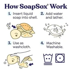 Soapsox , Toy Sponge Taylor The Turtle Outlet