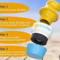 Solar Buddies - Aplicador de protetor solar , azul Hot