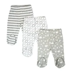 SpaSilk - 3 Pack Calças com Pés Cinzento Celestial Hot