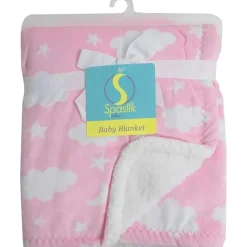 SpaSilk - Manta Velo Velboa, Rosa Celestial Discount