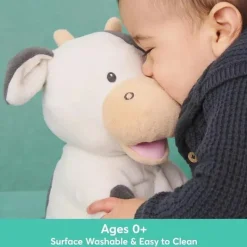 Spin Master - Baby GUND Buttermilk the Cow Pelúcia Animada, Animal Cantante, 12" New