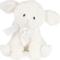 Spin Master - GUND Baby Lena Lamb Keywind Musical Plush, para bebês de 10 meses ou mais, branco, 10 ” Clearance