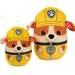 Spin Master - GUND PAW Patrol Rubble Squish Plush, Squishy Stuffed Animal para maiores de 1 ano, 12” Outlet