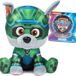 Spin Master - GUND PAW Patrol: The Mighty Movie Rocky Stuffed Animal, para maiores de 1 ano, 6” Outlet