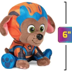 Spin Master - GUND PAW Patrol: The Mighty New Movie Zuma Stuffed Animal, para maiores de 1 ano, 6” New