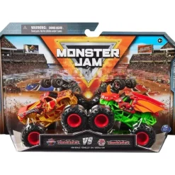 Spin Master - Monster Jam, Bakugan Dragonoid vs. Caminhões monstro fundidos sob pressão Bakugan Dragonoid, maiores de 3 anos Online