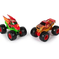 Spin Master - Monster Jam, Bakugan Dragonoid vs. Caminhões monstro fundidos sob pressão Bakugan Dragonoid, maiores de 3 anos Online