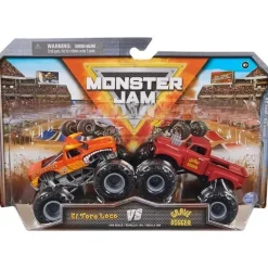 Spin Master - Monster Jam, oficial El Toro Loco vs. Caminhões monstro fundidos sob pressão Grave Digger, maiores de 3 anos Sale