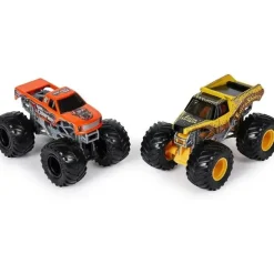 Spin Master - Monster Jam, Earth Shaker vs. Monster Trucks fundidos sob pressão da Bad Company, a partir de 3 anos Fashion