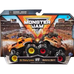 Spin Master - Monster Jam, oficial El Toro Loco vs. Monster Mutt Die-Cast Monster Trucks, maiores de 3 anos Fashion