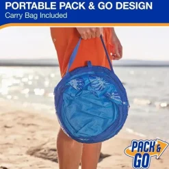Spin Master - Piscina pop-up Swimways Elite com cobertura e maleta de transporte, para idades de 9 a 24 meses, 32, azul Best