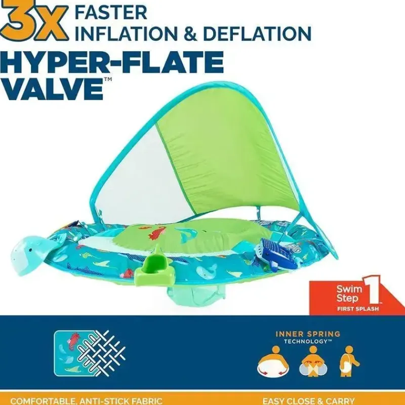 spin_master__swimways_bab_SKU2n53DbiG_2.webp Spin Master - SwimWays Baby Spring Float Splash N Play, proteção UPF, crianças de 9 a 24 meses Discount