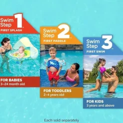 Spin Master - SwimWays Baby Spring Float Splash N Play, proteção UPF, crianças de 9 a 24 meses Discount