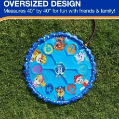 Spin Master - SwimWays Paw Patrol Splash Mat, Kids Splash Pad e brinquedos ao ar livre para crianças a partir de 1 ano Hot