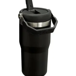 Stanley - copo de aço inoxidável IceFlow de 20 onças com canudo, preto Sale