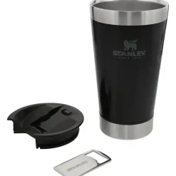 Stanley - Copo de cerveja clássico Stay Chill isolado a vácuo de 16 onças, preto fosco Outlet