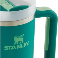 Stanley - Copo isolado a vácuo de aço inoxidável Quencher H2.0 FlowState de 40 onças, Alpino Outlet