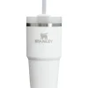 Stanley - Copo isolado a vácuo de aço inoxidável 20Oz Quencher H2.0 FlowState, Frost Sale