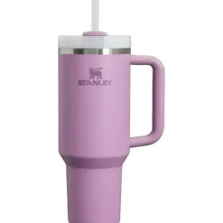 Stanley - Copo isolado a vácuo de aço inoxidável Quencher H2.0 FlowState de 40 onças, lilás Fashion