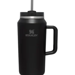 Stanley - Copo isolado a vácuo de aço inoxidável Quencher H2.0 FlowState de 64 onças, preto Discount