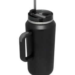 Stanley - Copo isolado a vácuo de aço inoxidável Quencher H2.0 FlowState de 64 onças, preto Discount