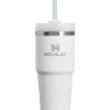 Stanley - Copo isolado a vácuo de aço inoxidável Quencher H2.0 FlowState de 14 onças, Frost Hot