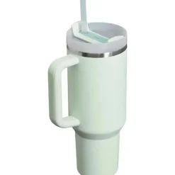 Stanley - Copo isolado a vácuo de aço inoxidável Quencher H2.0 FlowState de 40 onças, névoa Best